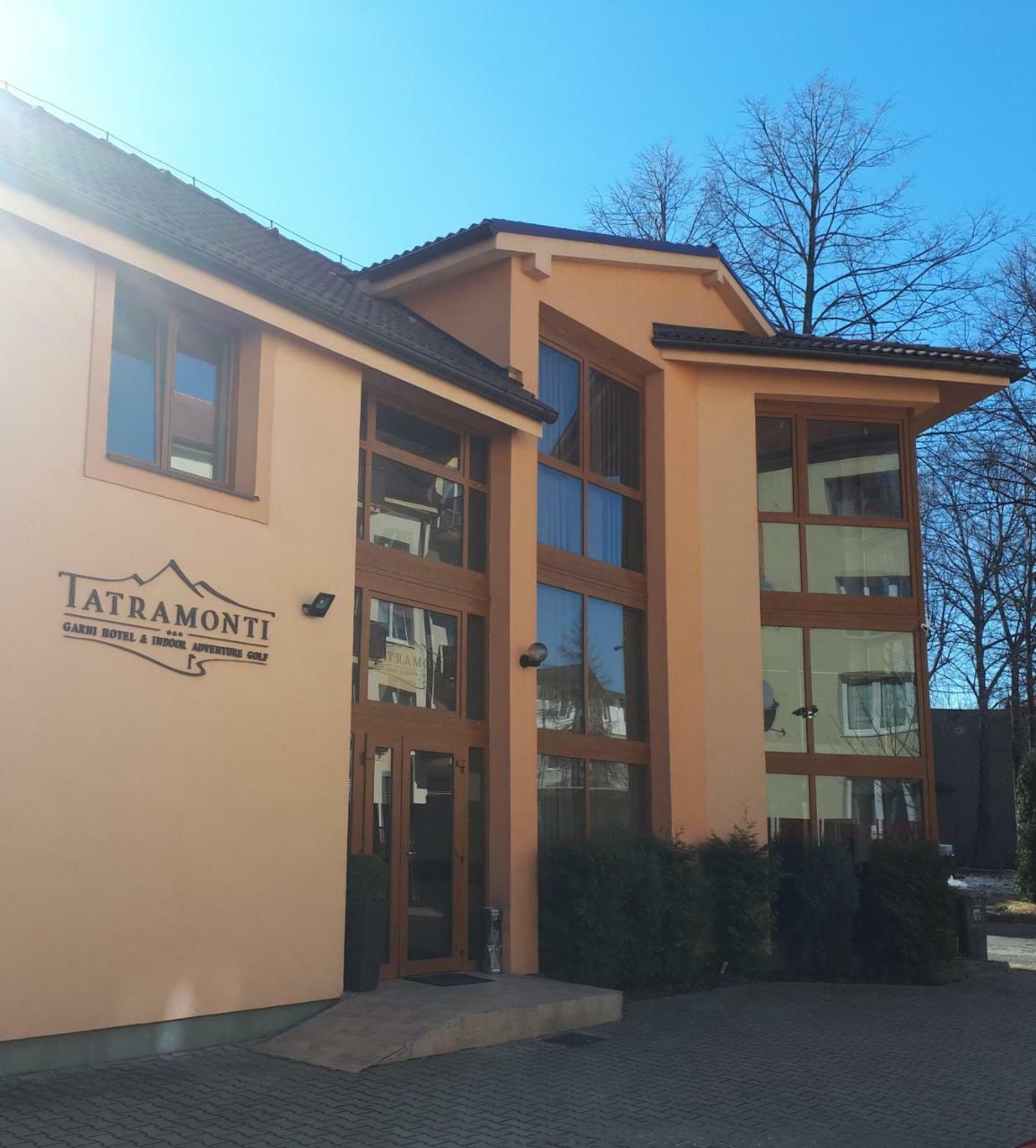 Garni Hotel Tatramonti ポプラト エクステリア 写真